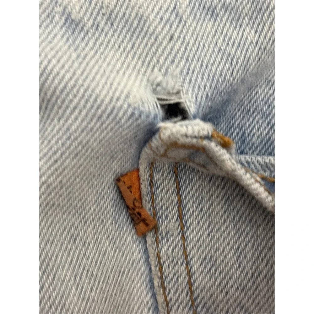Vintage 90s Levis 550 Orange Tab Light‎ Wash Relaxed Fit Denim Jeans Size 30